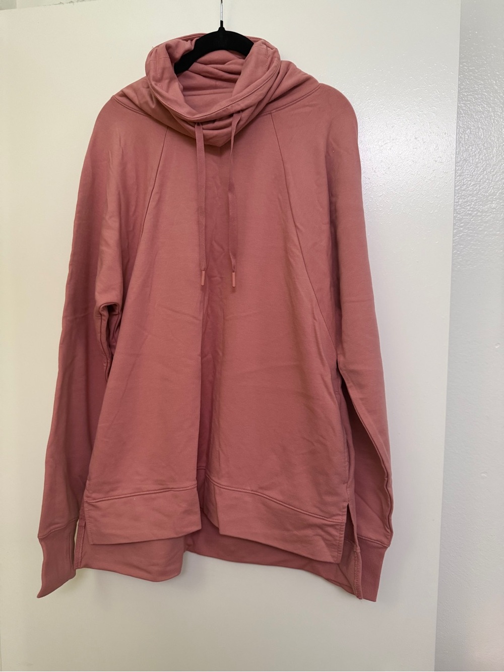 Dusty Rose Pullover Sweatshirt
